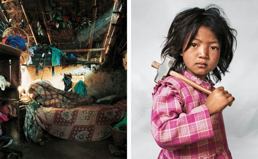 Спальня ребенка в Непале